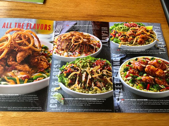 Applebee's Grill And Bar Rochester Menu